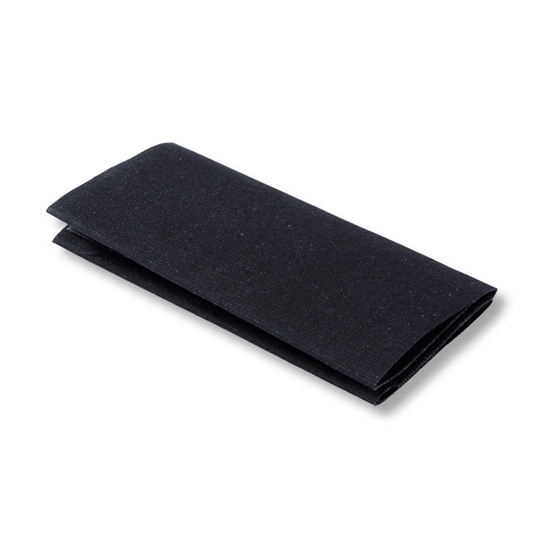 Flickstoff aufbügelbar schwarz