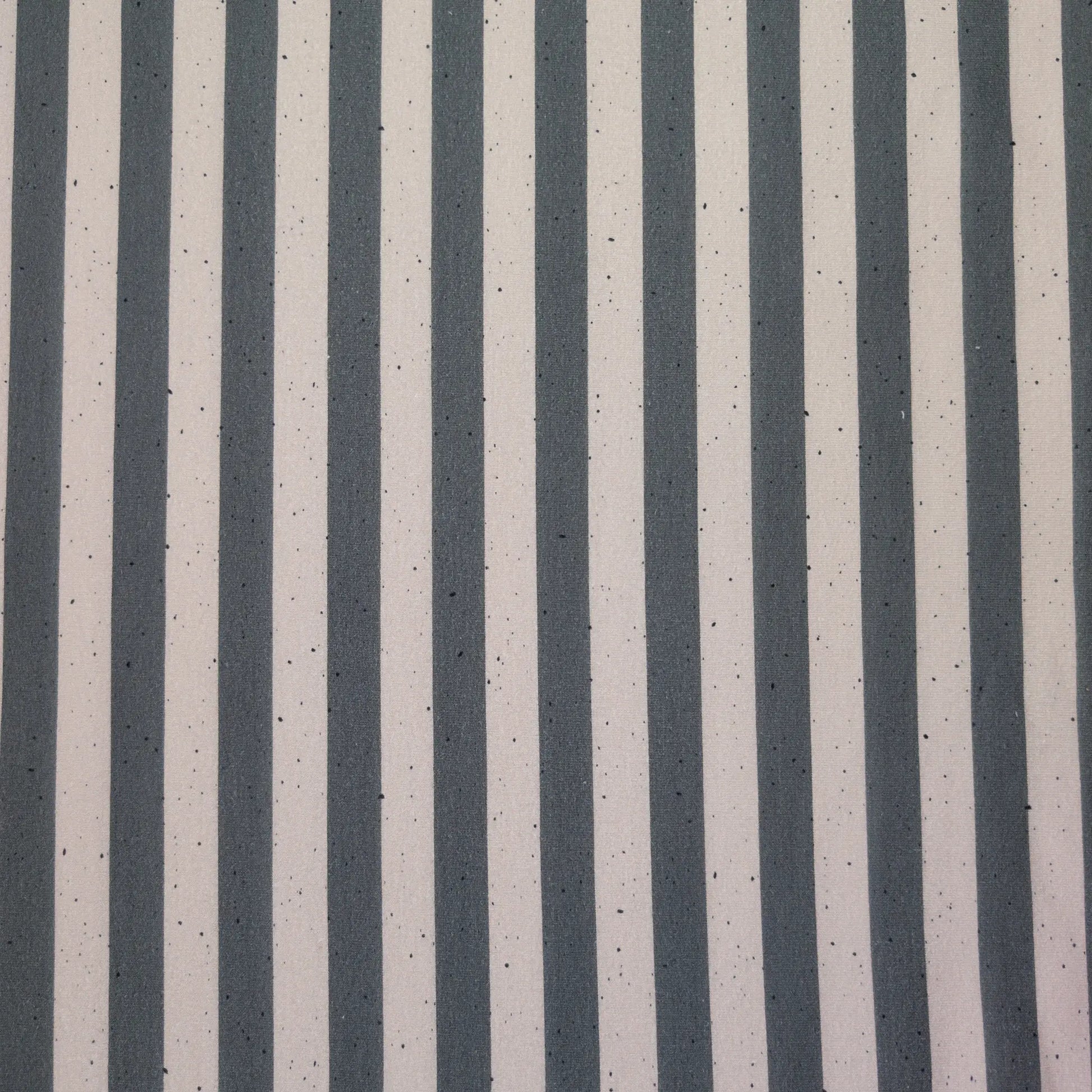 Bio French Terry Stripes Taupe Grau Dots
