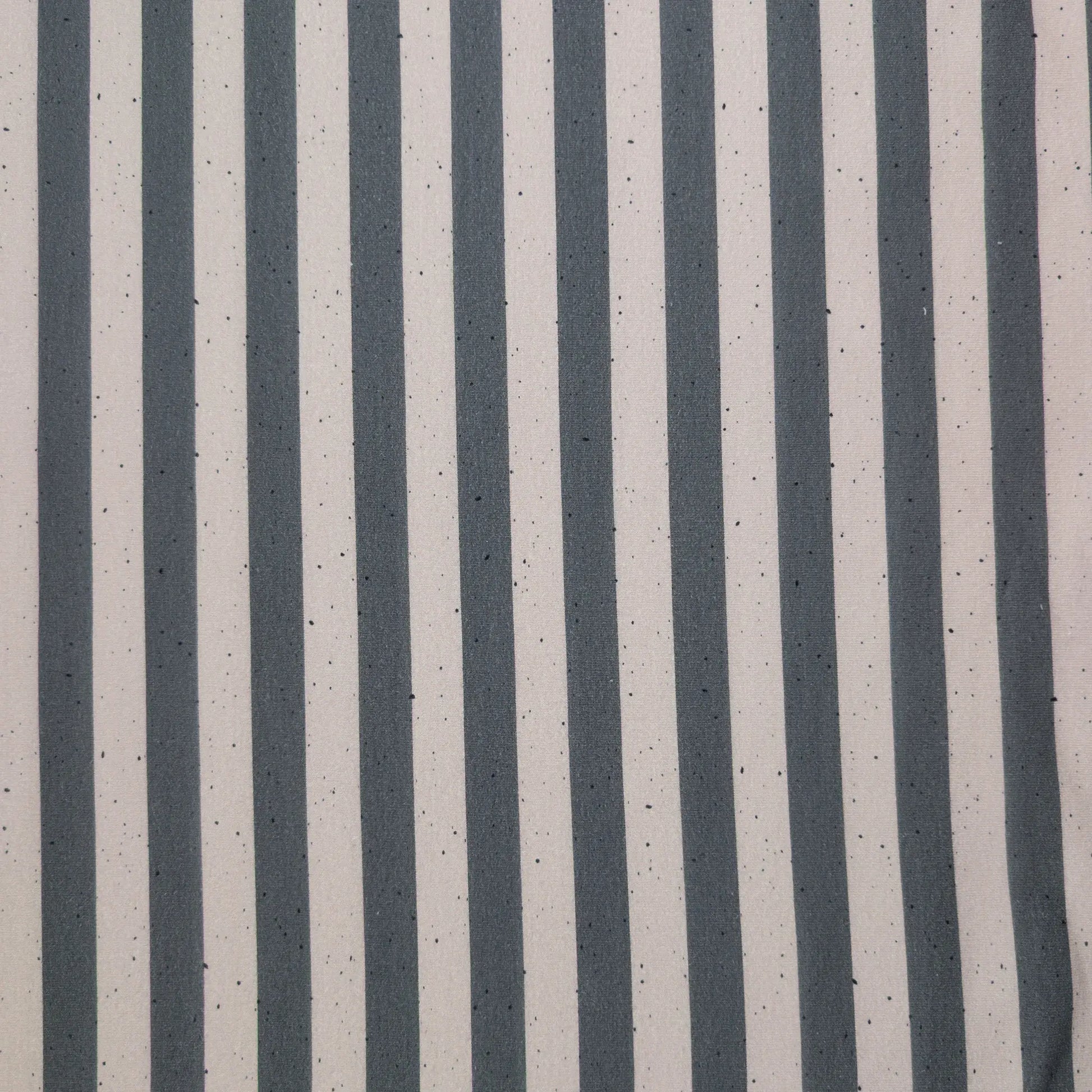 Bio French Terry Stripes Taupe Grau Dots