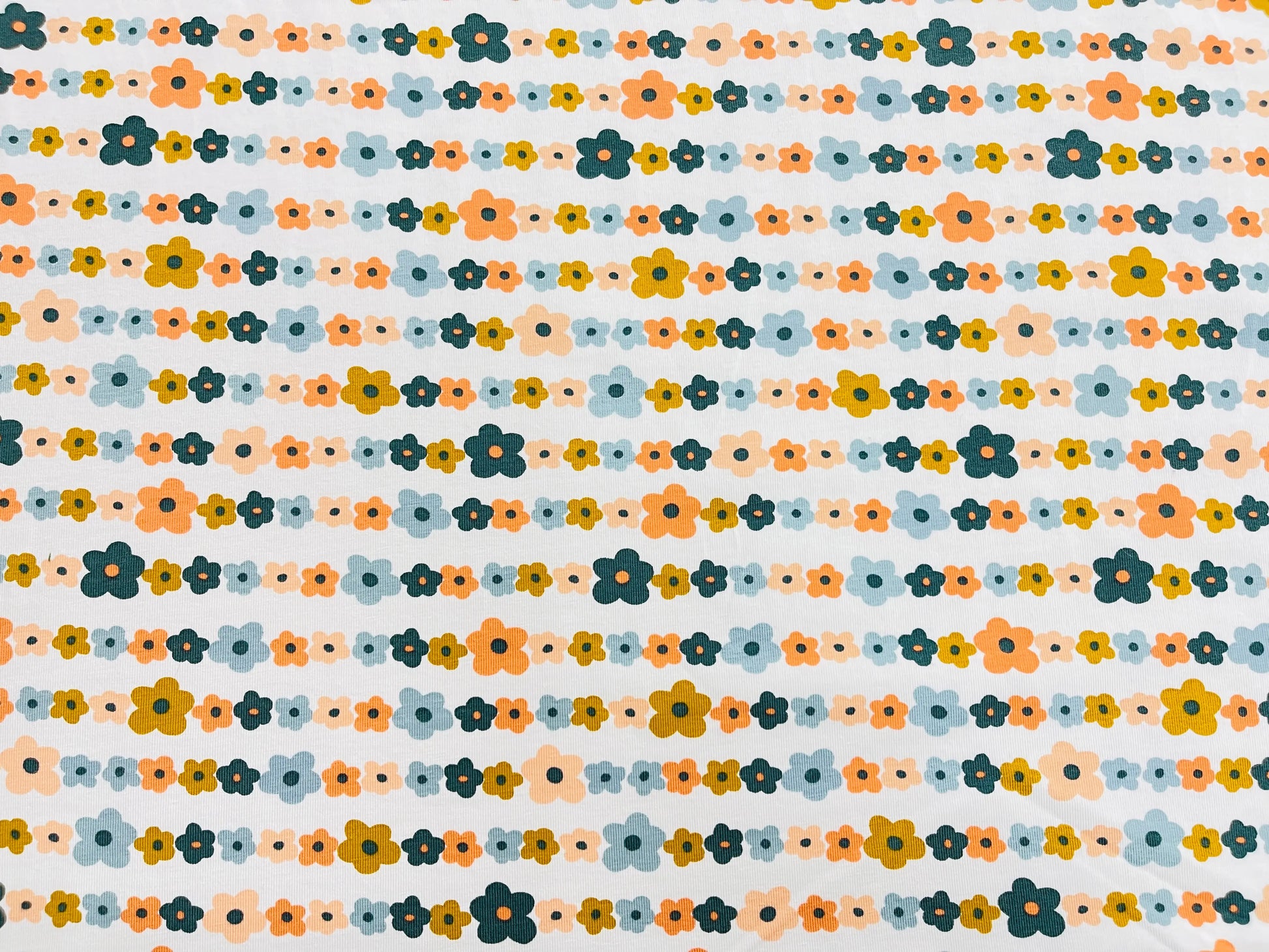 Bio Jersey Blumenkette
