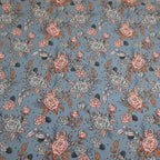 Bio French Terry Vintage Rose Dots