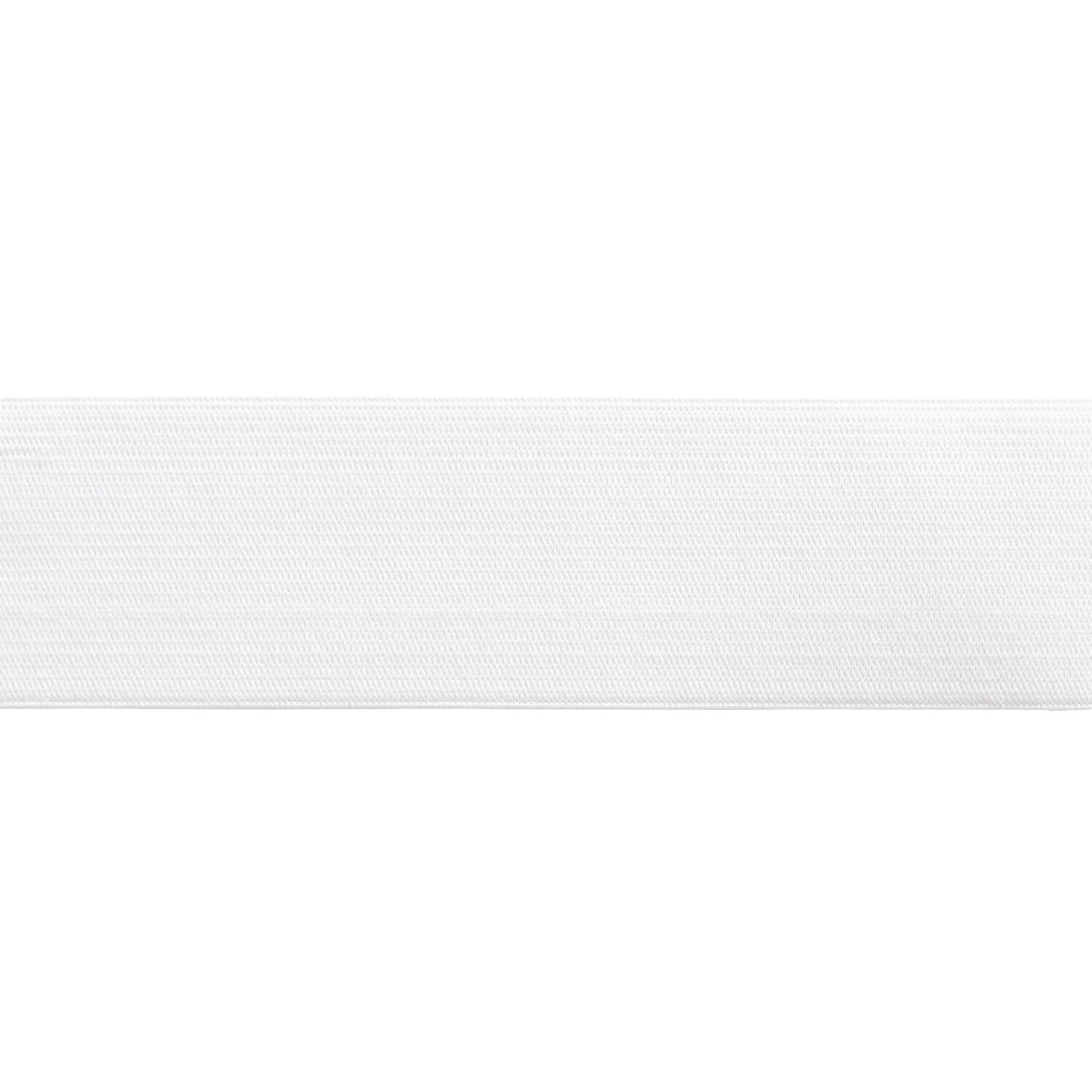 Gummiband weich weiß