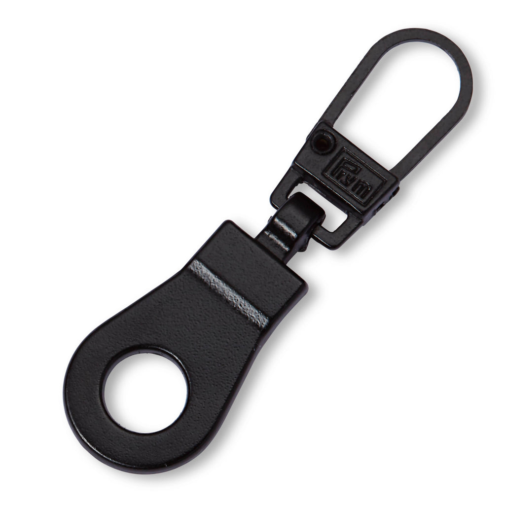 Fashion-Zipper Öse schwarz