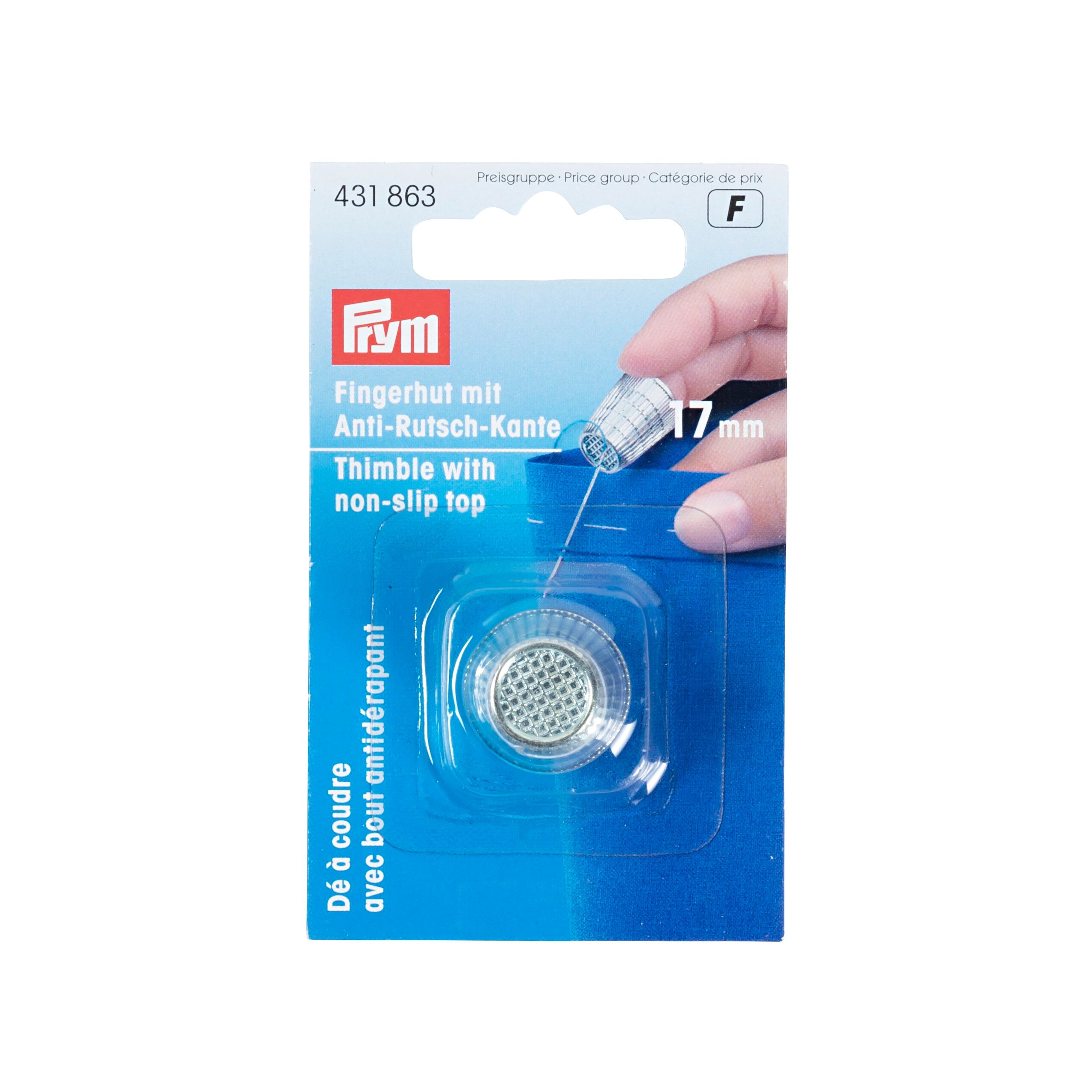 Fingerhut silberfarbig