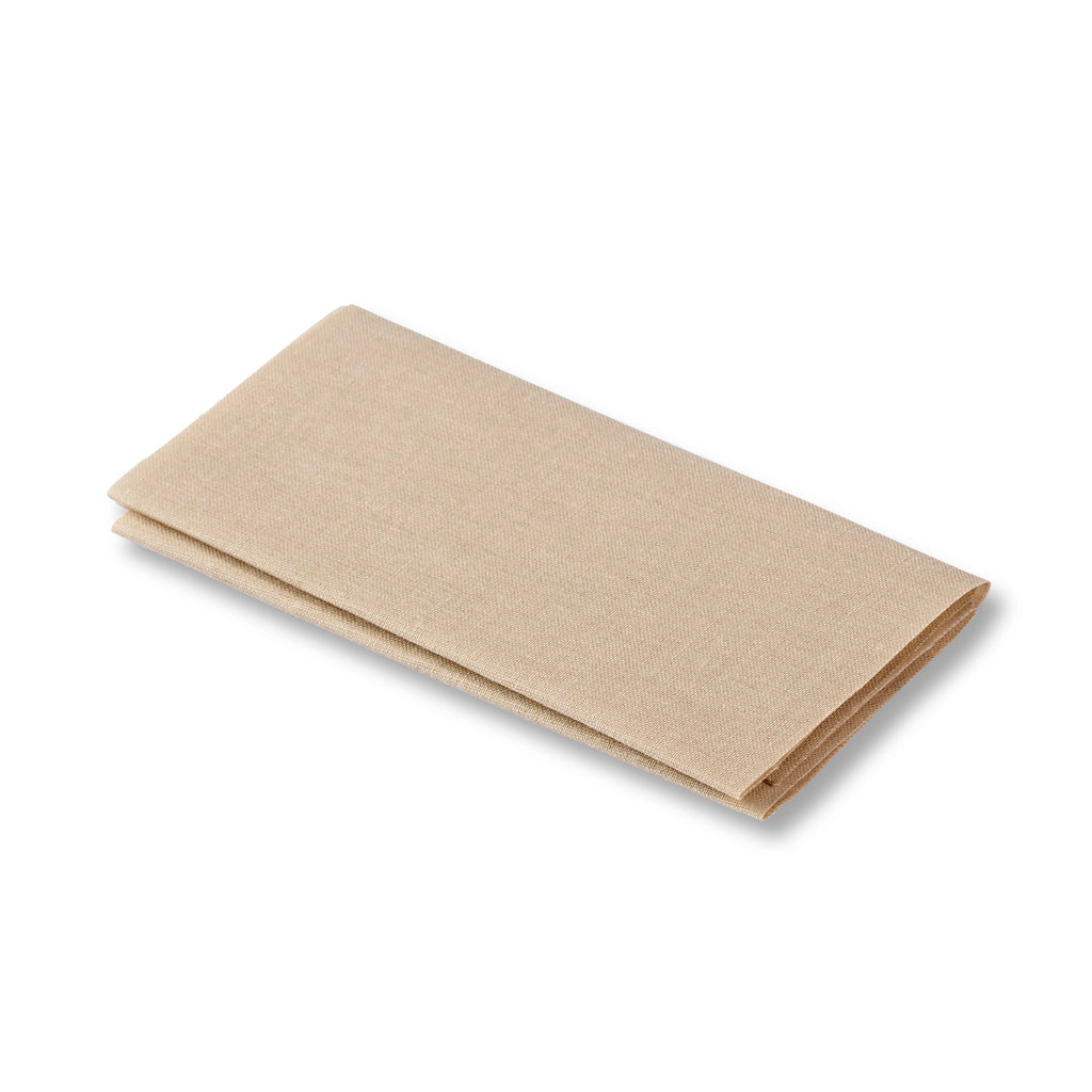 Flickstoff aufbügelbar beige