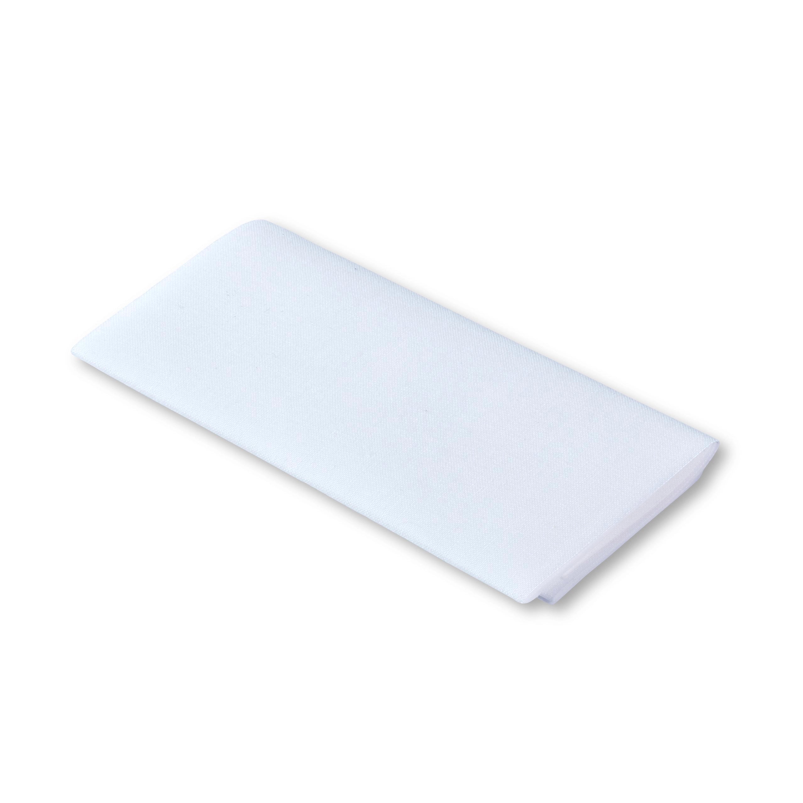Flickstoff aufbügelbar weiß