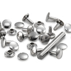 Hohlnieten silberfarbig 4-6mm