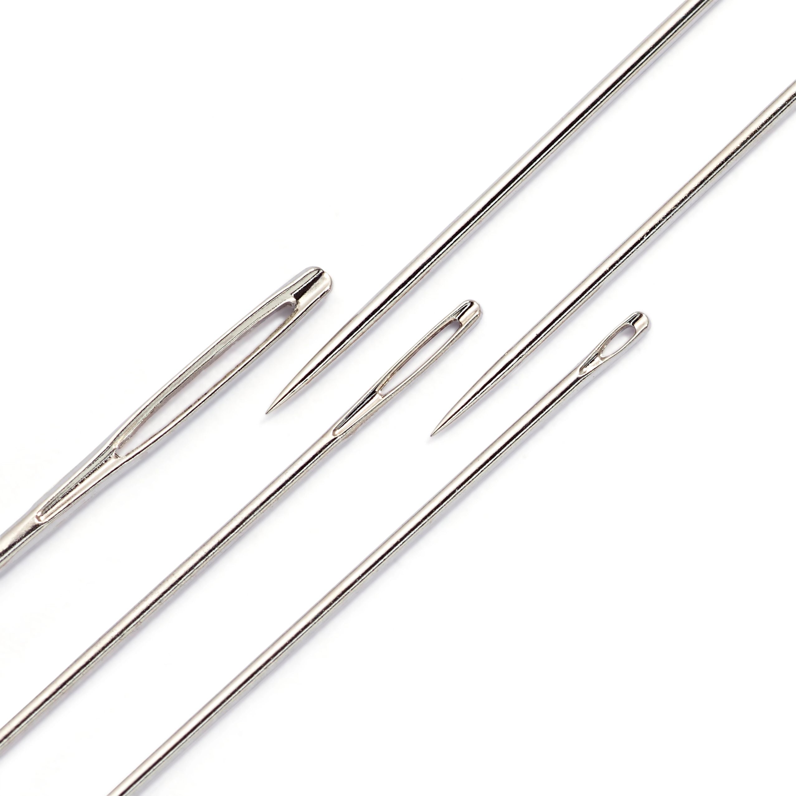 Näh-, Stick- und Stopfnadeln in Compact-Dose