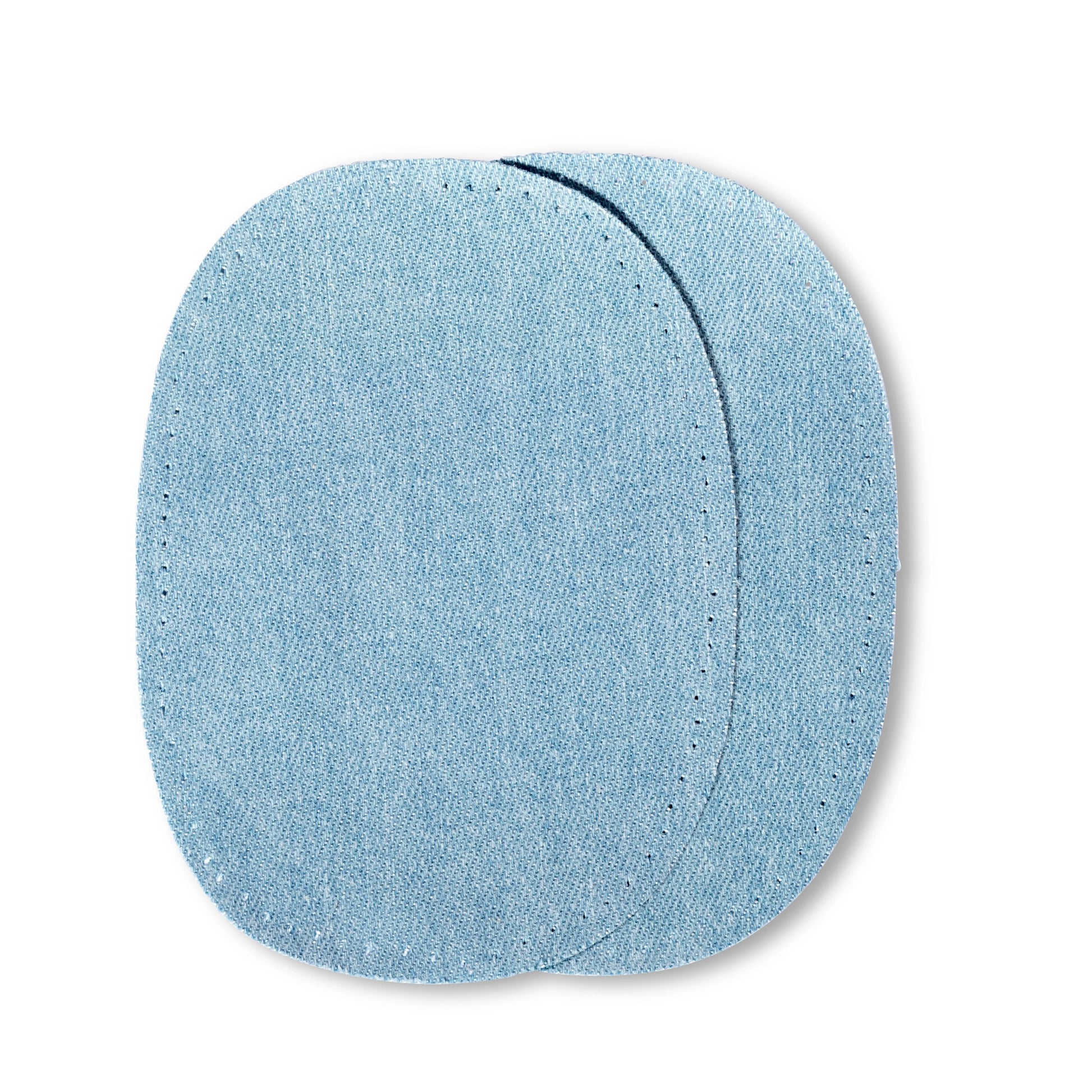 Patches Jeans aufbügelbar hellblau