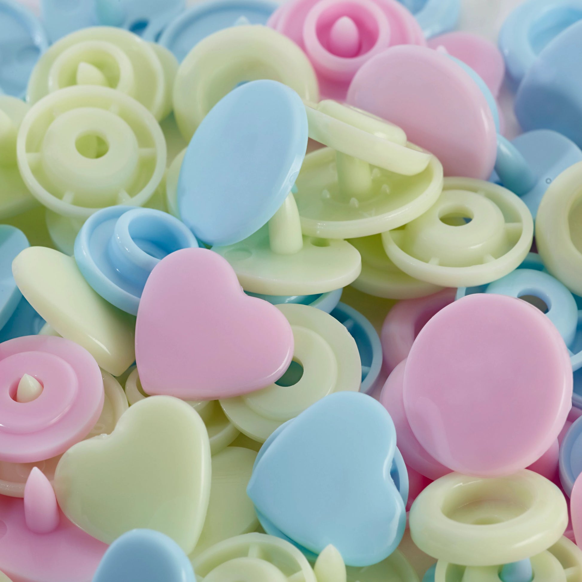 Prym Love Druckknopf Color Herz