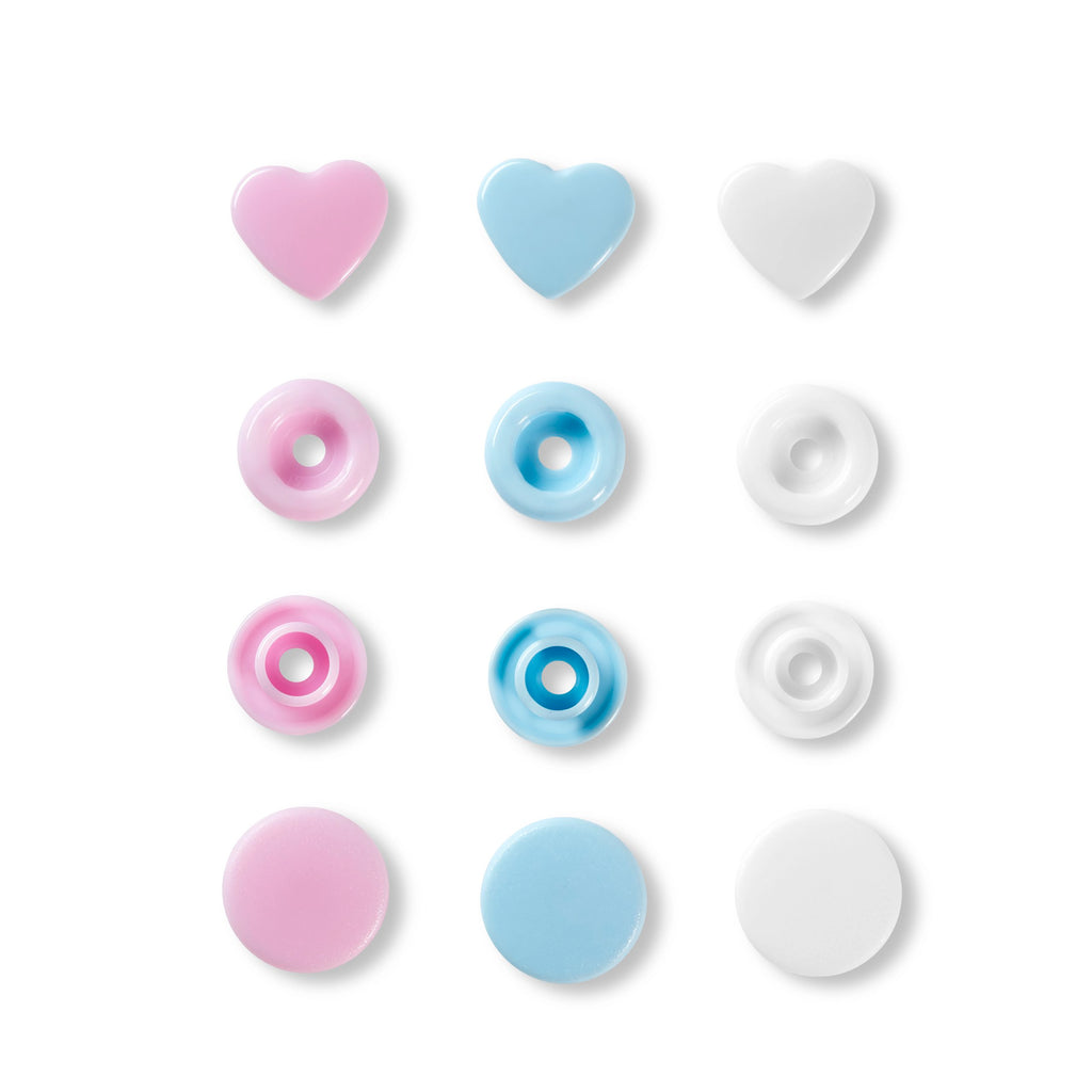 Prym Love Druckknopf Color Herz