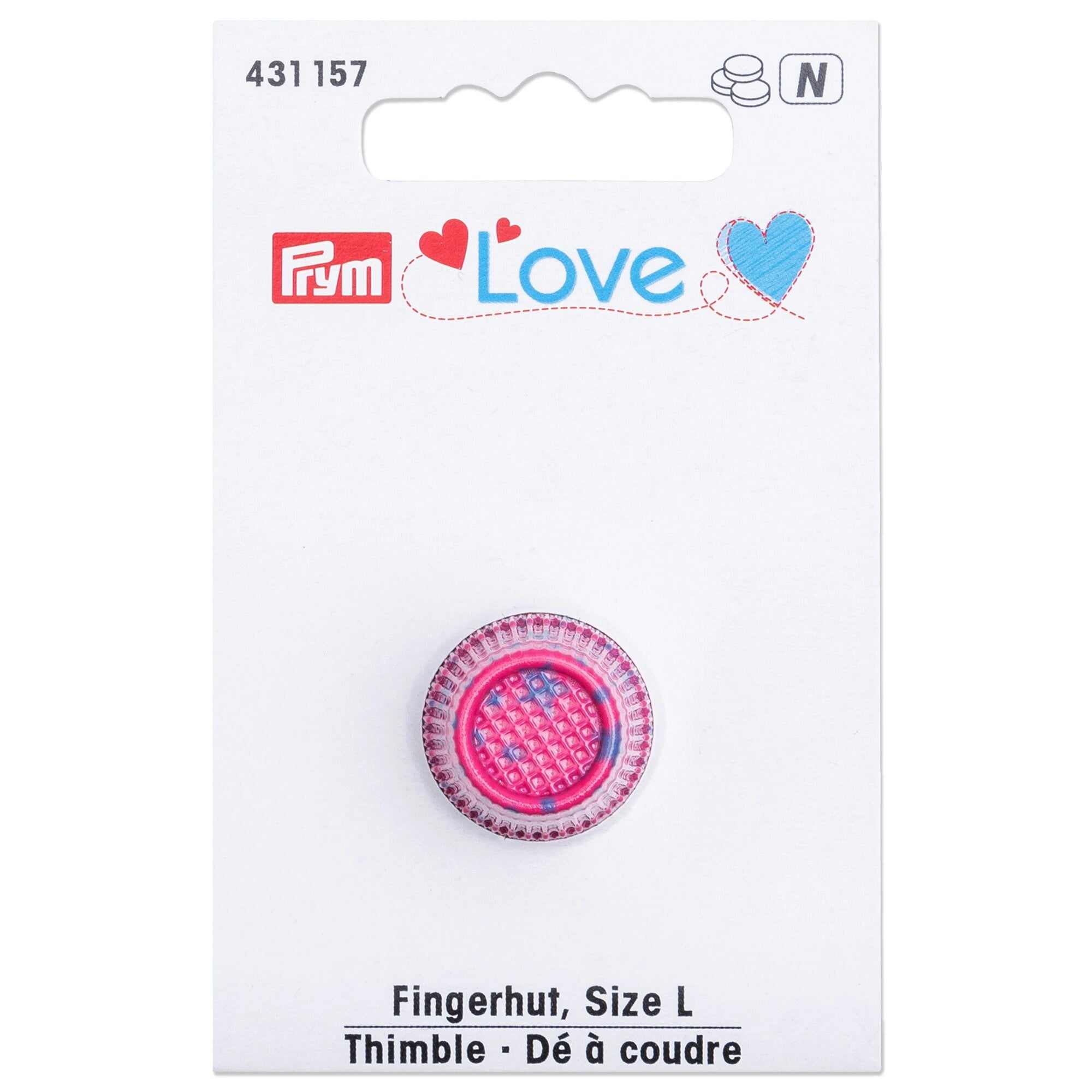 Prym Love Fingerhut pink