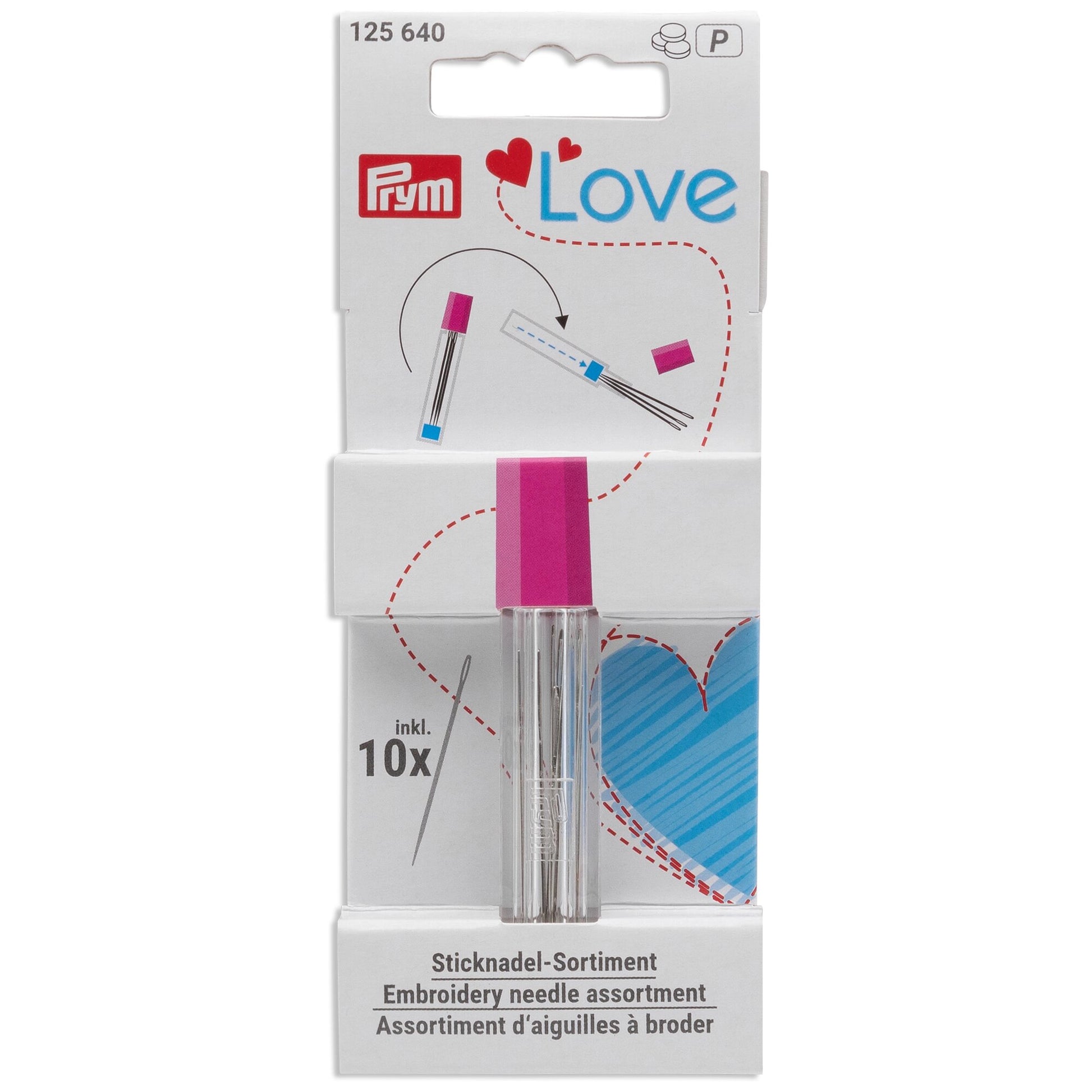 Prym Love Sticknadel-Sortiment im Köcher