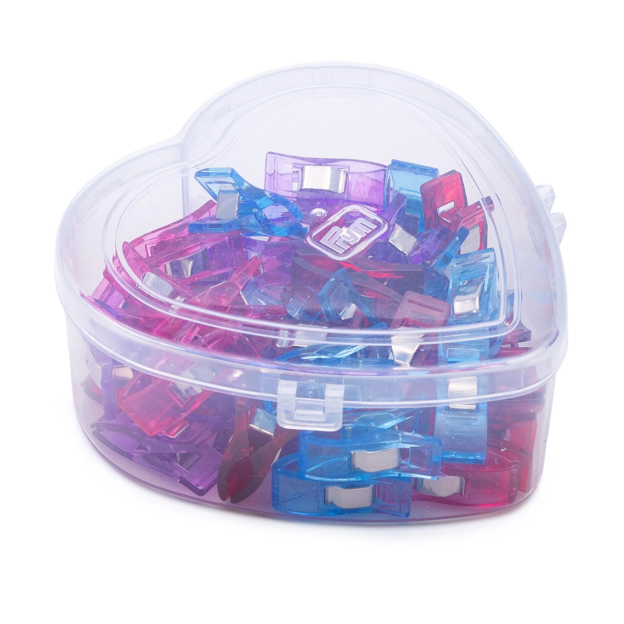 Prym Love Stoff Clips 2,6cm Herzbox 40 Stück