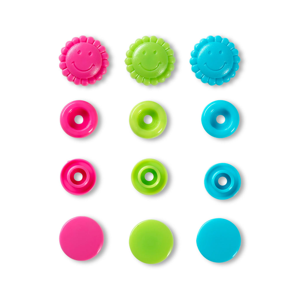 Prym Love Druckknopf Color Blume
