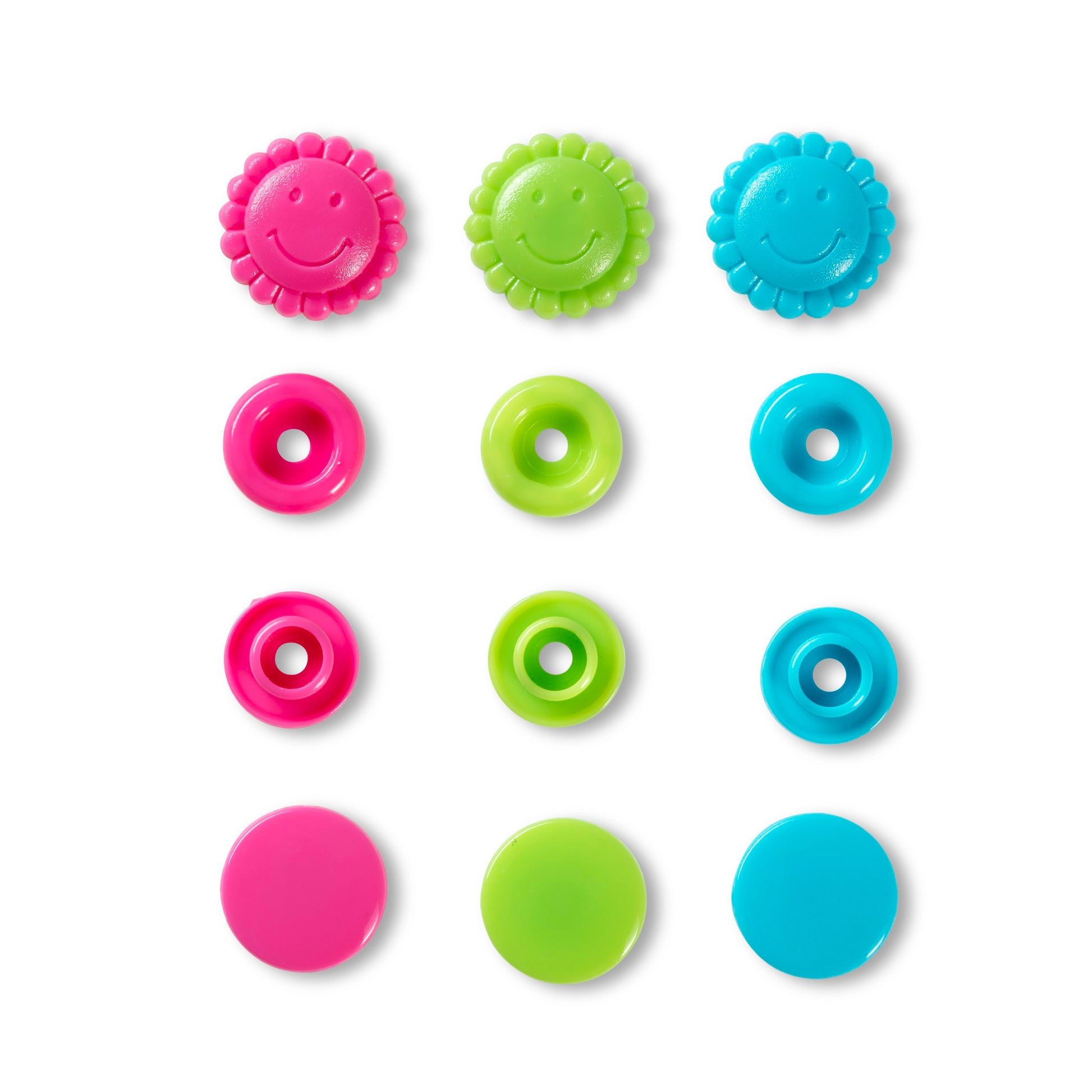 Prym Love Druckknopf Color Blume