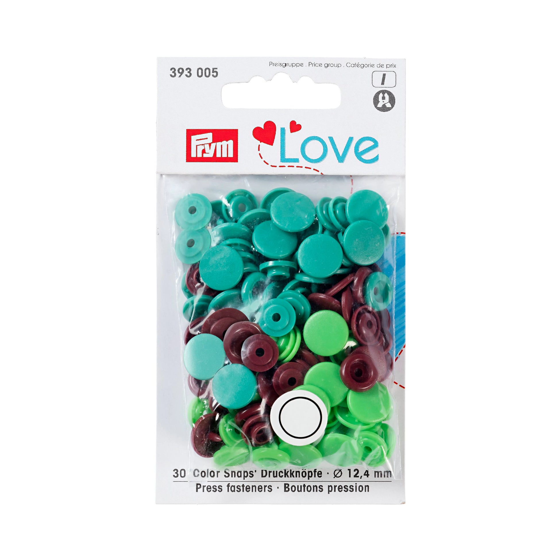 Prym Love Druckknopf Color Snaps