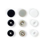 Prym Love Druckknopf Color Snaps - Marine/Grau/Weiß