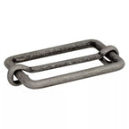 Metallschließe altsilber
