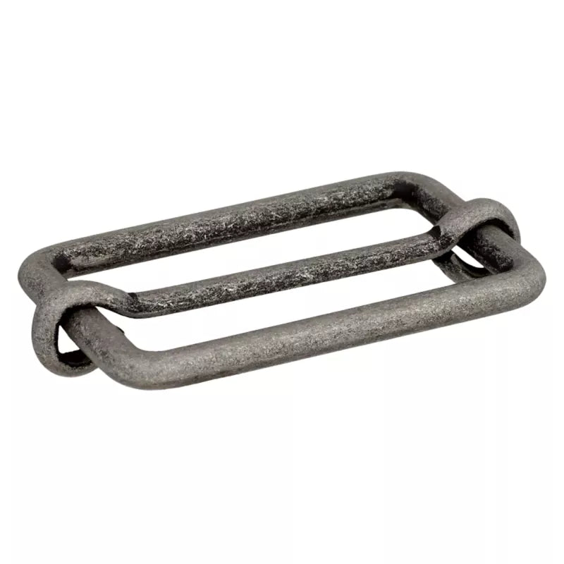 Metallschließe altsilber