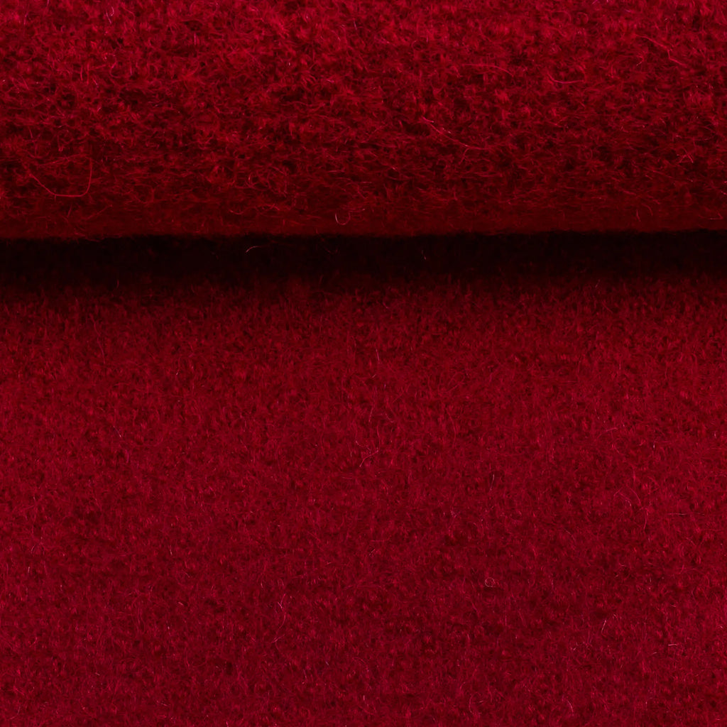 Merinowolle Walk rot