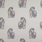 Bio French Terry Cute Pony Beige