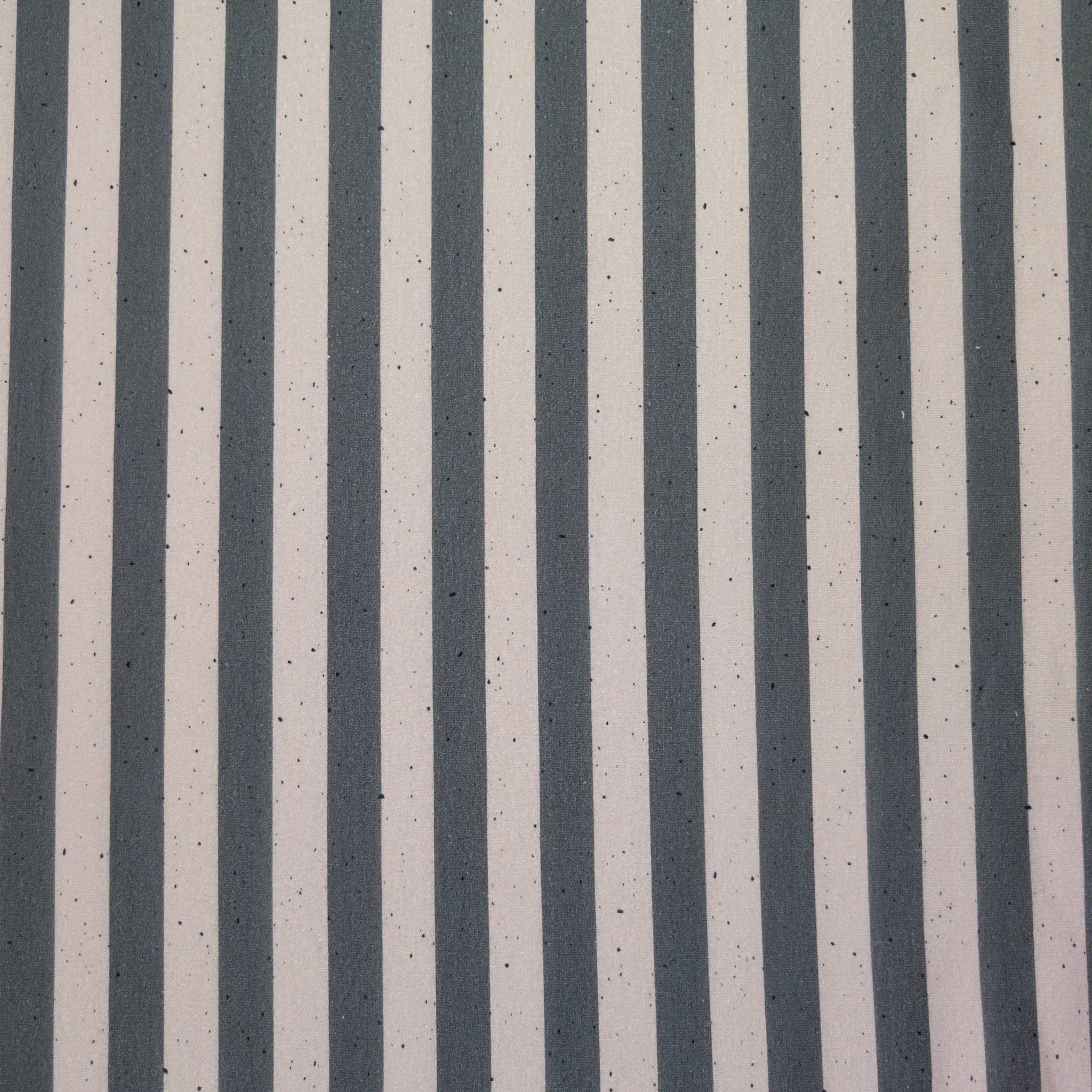 Bio French Terry Stripes Taupe Grau Dots