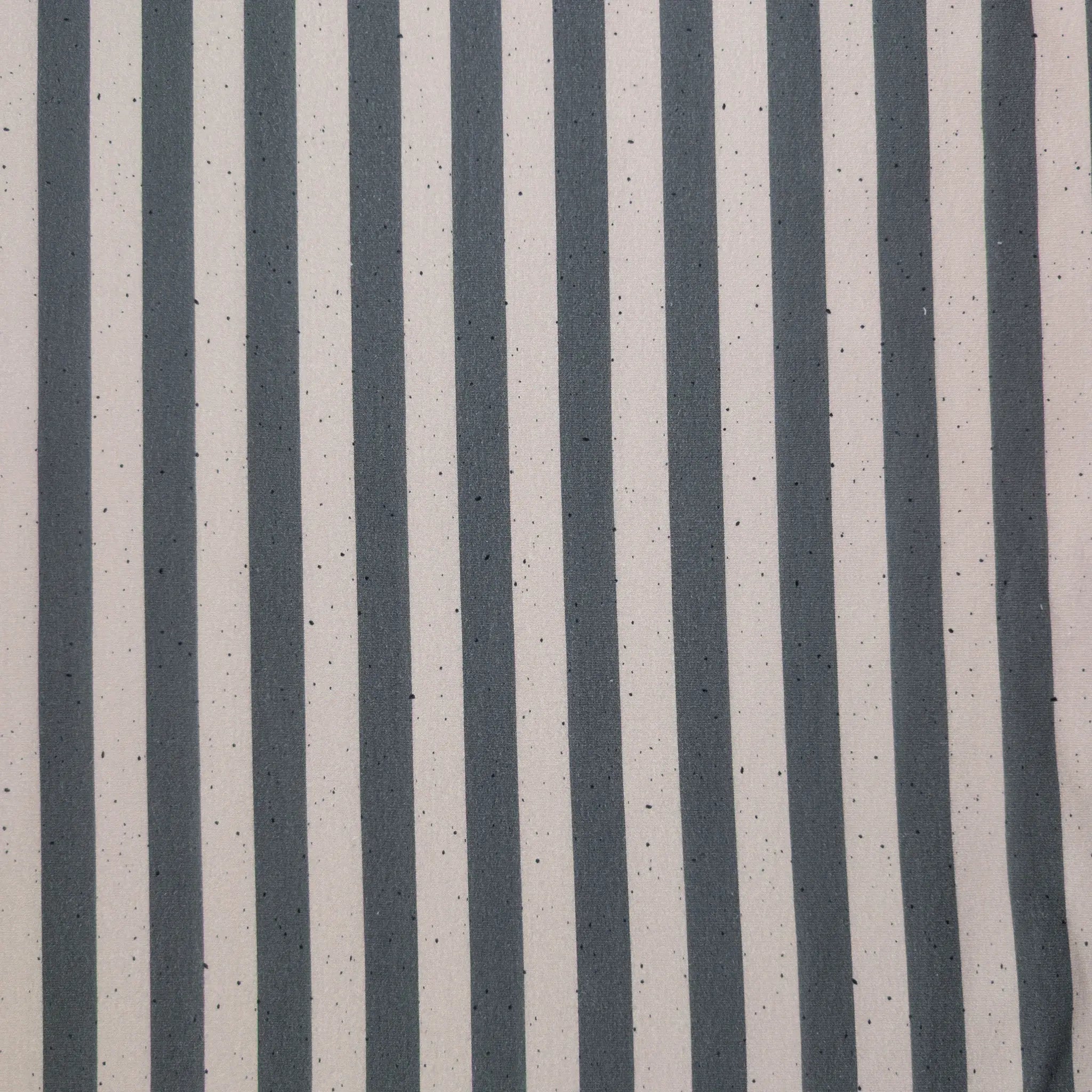 Bio French Terry Stripes Taupe Grau Dots