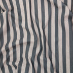 Bio French Terry Stripes Taupe Grau Dots