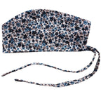 OP-Haube mit Gummi Vintage Blau