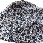 OP-Haube mit Gummi Vintage Blau