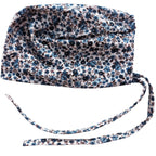 OP-Haube mit Gummi Vintage Blau