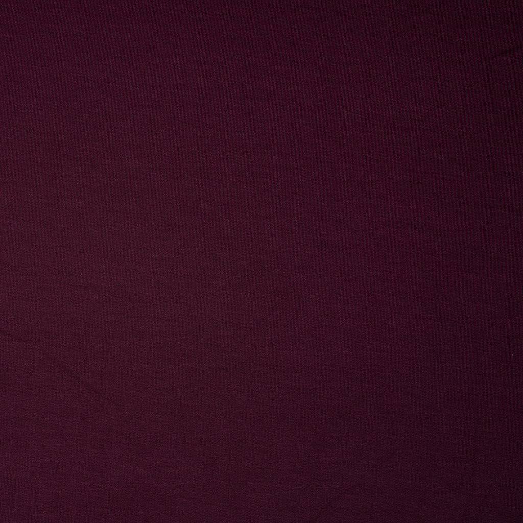Bambus French Terry Bordeaux
