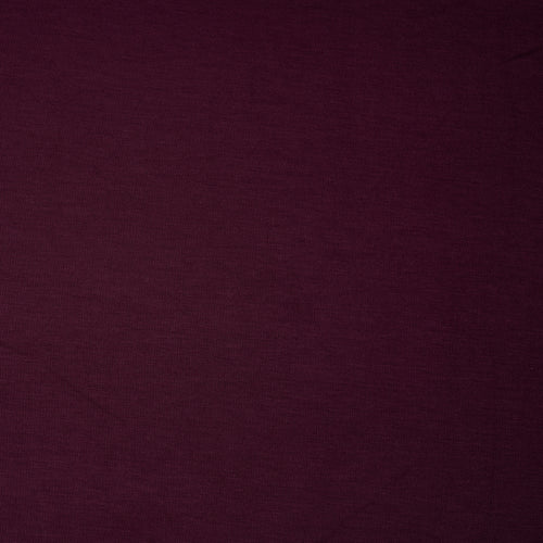 Bambus French Terry Bordeaux