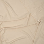 Bambus Ripp Jersey Beige