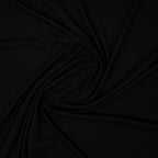 Bambus Ripp Jersey Schwarz