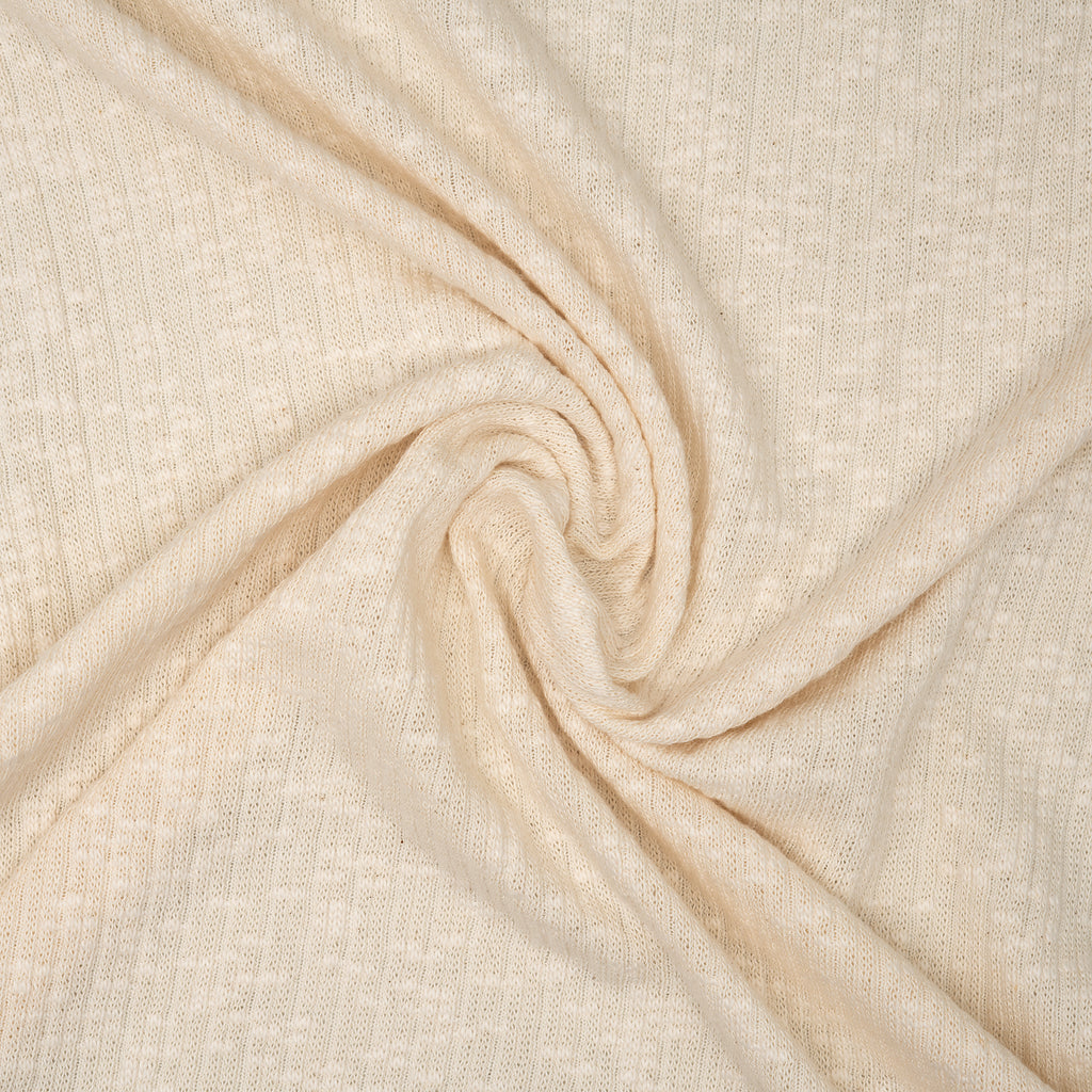 Baumwoll Feinstrick Naturbelassen