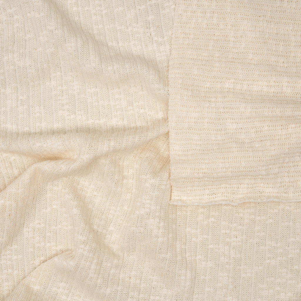Baumwoll Feinstrick Naturbelassen