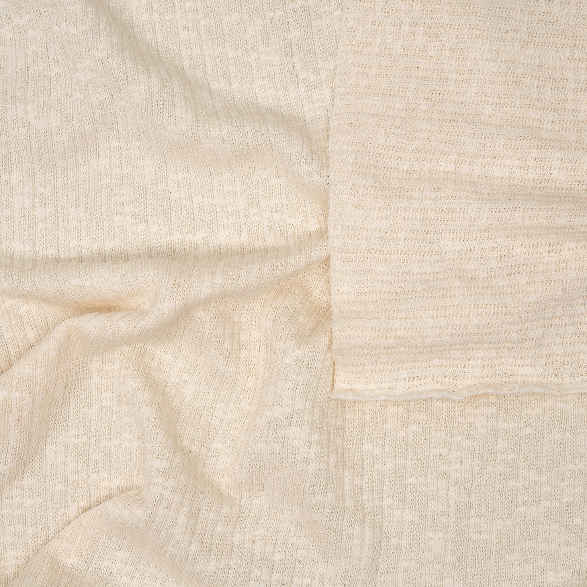 Baumwoll Feinstrick Naturbelassen