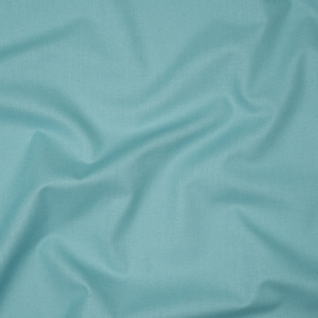 Baumwolle Popeline Dunkelaqua
