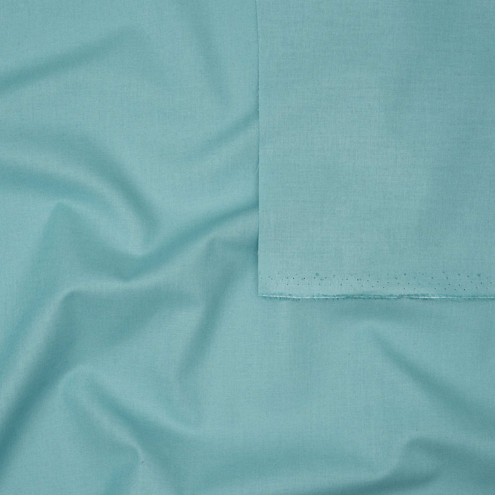 Baumwolle Popeline Dunkelaqua