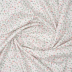 Baumwolle/Viskose Blumenmuster Pastell | Stoffwerk