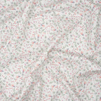 Baumwolle/Viskose Blumenmuster Pastell | Stoffwerk