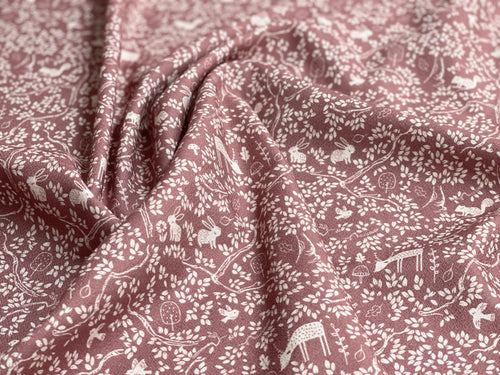 Baumwolle/Viskose Waldspaziergang