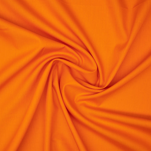 Bio Baumwolle Orange | Stoffwerk