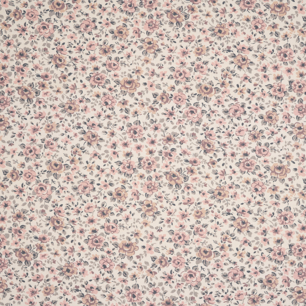 Bio Baumwolle Pastellrosen