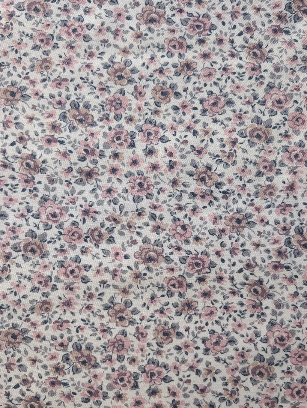 Bio Baumwolle Pastellrosen