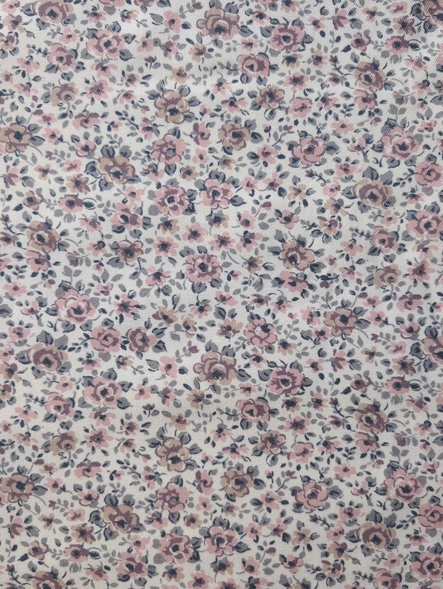 Bio Baumwolle Pastellrosen
