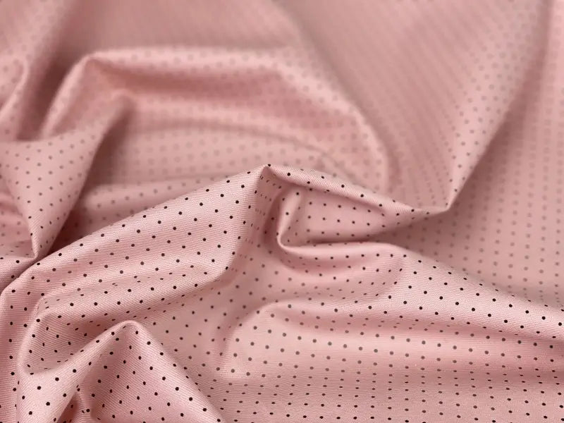 Bio Baumwolle Polka Dotts rosa