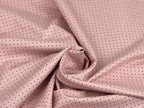 Bio Baumwolle Polka Dotts rosa